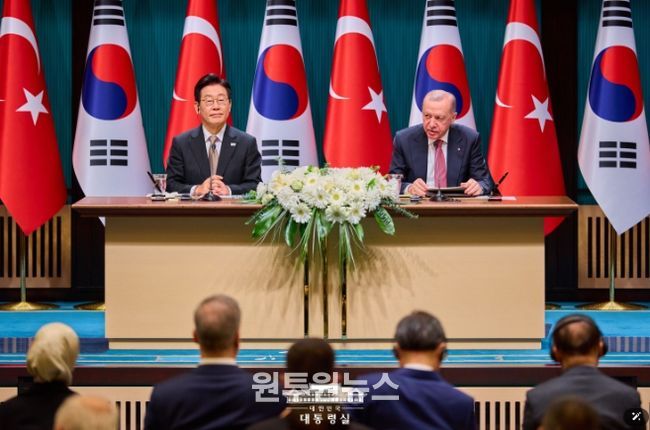 한·튀르키예 MOU 서명식(대통령실)