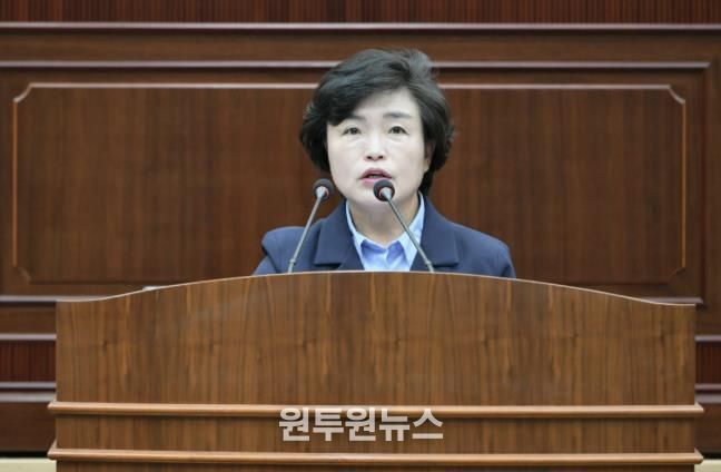 연천군의회 박양희 의원, 5분 자유발언