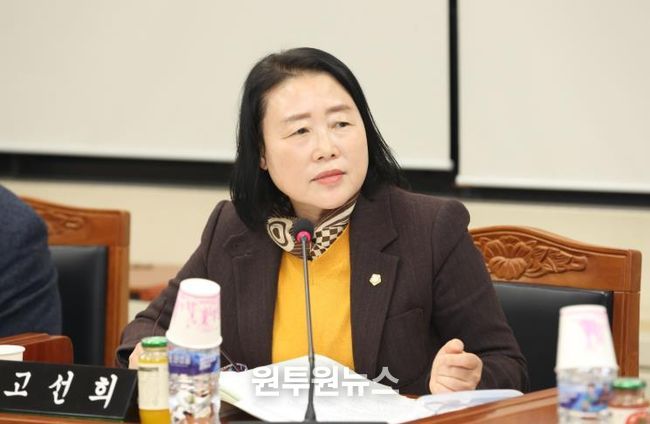 고선희 인천 서구의원, 여성용품 지원 집행률 하락···미성년자는 보호자 안내 병행해야