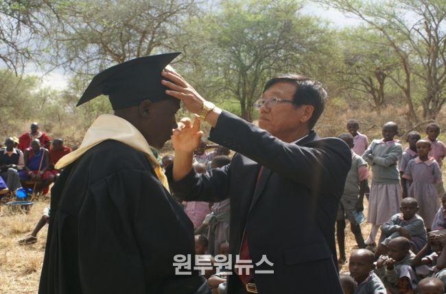 정부포상(국무총리 표창) 수상자(장세균 선교사) 활동