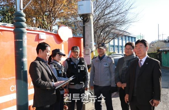 자치경찰위원장 여성 안심거리 현장점검