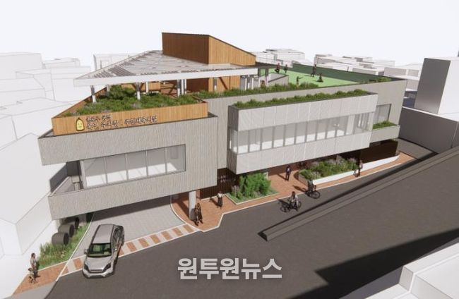 옥인제1공영주차장 조감도