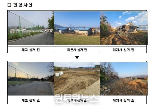 농촌공간정비사업 사례 (상주시)