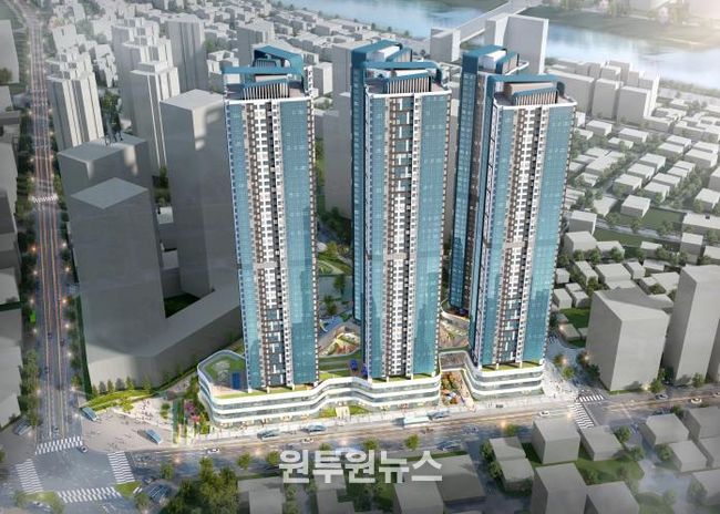 영등포1-12 재정비촉진구역 조감도