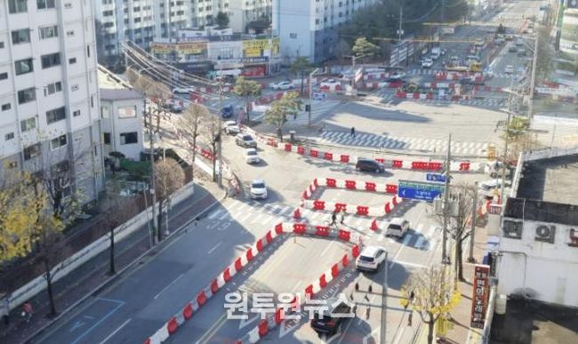 노후하수관비공사모습