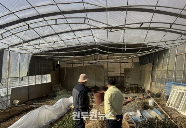 시흥시 매화동, 겨울철 주거용 비닐하우스 안전 점검 추진