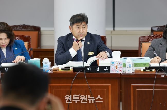 최정훈 전남도의원 “통합 대학 지원 대폭 감소, 지역 축소 우려”