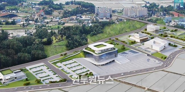 서산시 문화예술타운 조감도