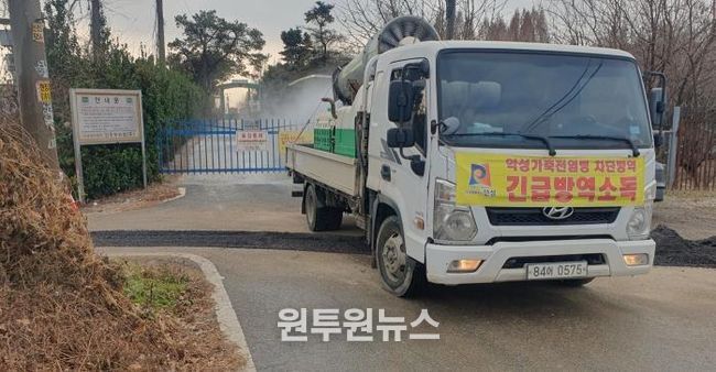 안성시 산란계농장 고병원성AI 의심축 발생