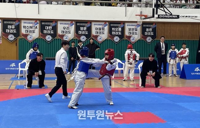 제42회 진주시협회장배 태권도대회’성료