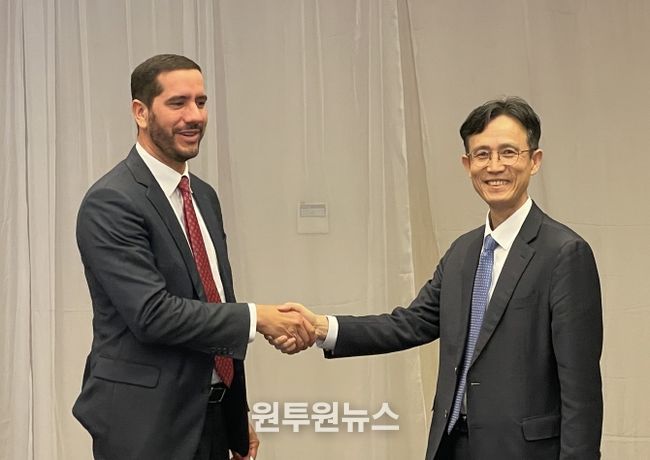 에콰도르 인프라교통부장관 면담