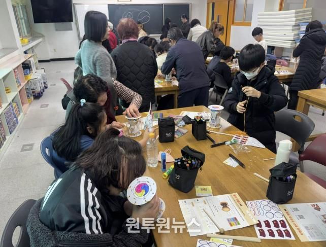 상주시 북문동 주민주도형 마을리빙랩, 사물놀이 수업 실시