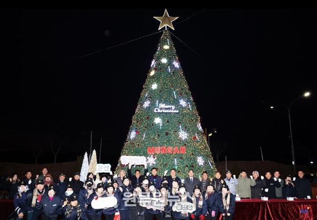 파주 문산노을길에 희망의 불빛 ‘반짝’… 연말 감성 가득한 겨울 낭만 선사