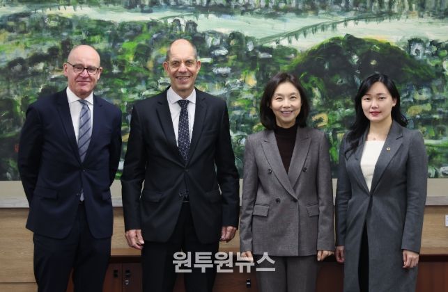 독일 콘라드 아데나워 재단 본부 부총재 접견