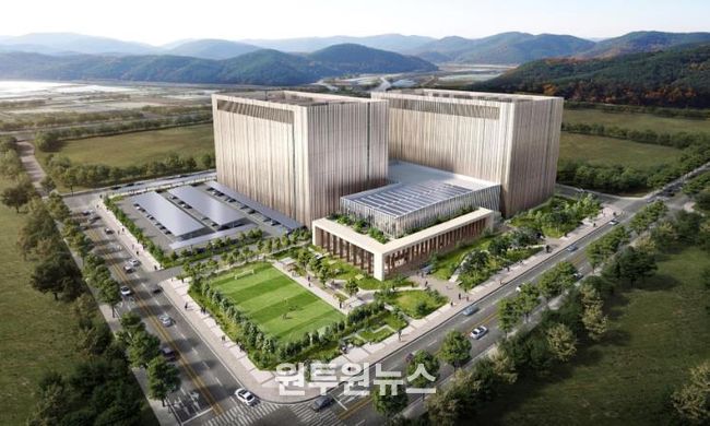미래 신성장동력 예산 확보 사진-장성데이터센터 조감도
