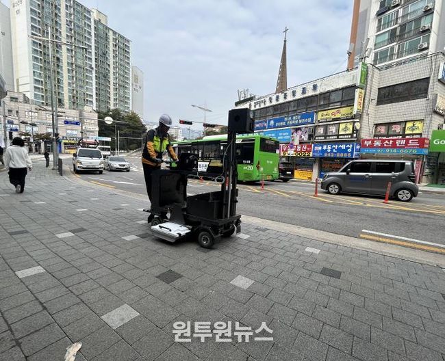 카트형GPR(보도) - 정릉동일대