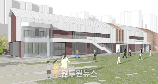 충주시, 서충주종합사회복지관 설계 공모 당선작 사진