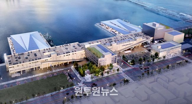 ㈜HJ중공업 기술제안 조감도