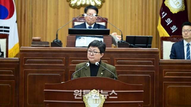목포시의회 최유란 의원, 시정질문 통해 ‘인권도시로의 목포’ 나아갈 방향 정책 제시