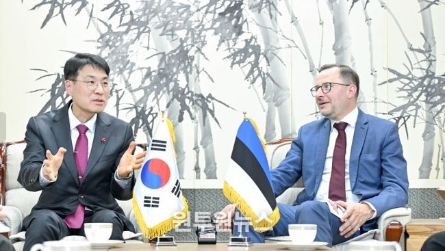 김정기 대구시장 권한대행, 주한에스토니아대사와 면담