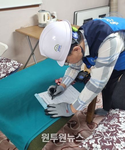 용인도시공사가 용인특례시 처인구에 있는 지역내 40곳의 경로당의 전기 안전점검을 마무리했다.