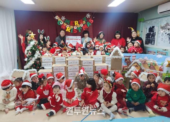 오산시 초평동, 한라어린이집 겨울맞이 라면 30박스 기탁