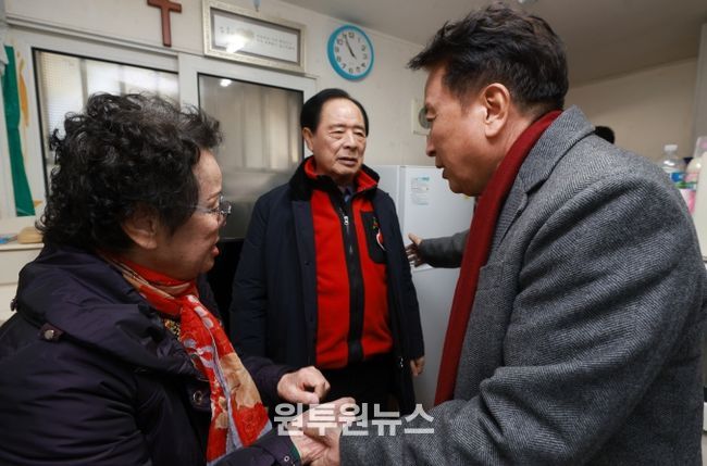 연말연시 취약계층 가정 방문(청주)