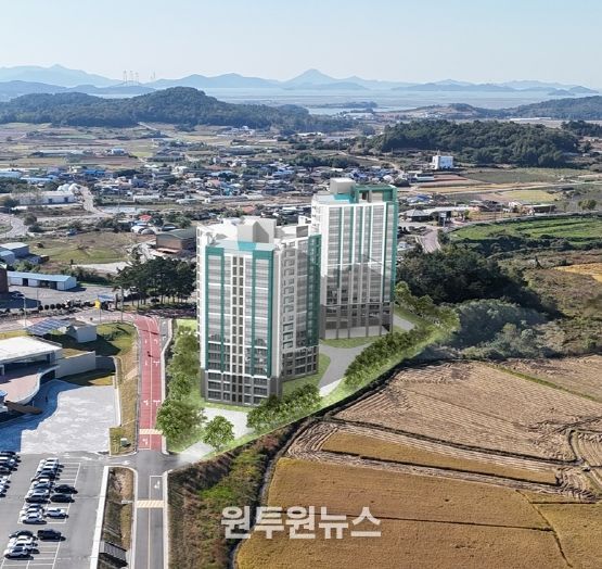 압해읍 사업부지 조감도