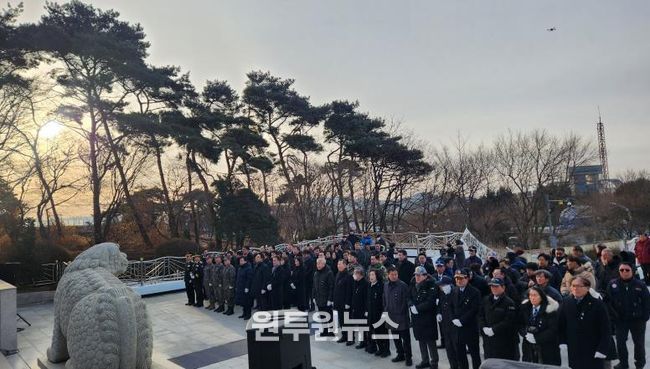 평택시, 현충탑 신년참배로 병오년 새해 시작