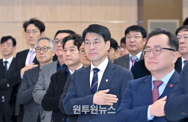 김정기 대구시장 권한대행, 시무식