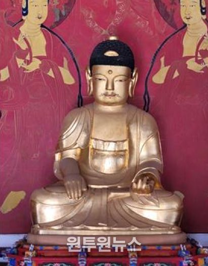 양산 신흥사_석가여래좌상