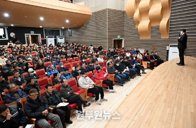 평창군 농업분야 외국인 계절근로자 고용주 교육