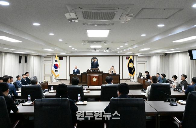 대전 중구의회, 병오년 첫 임시회