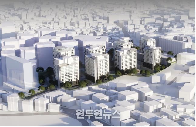 이태원 청화아파트 위치도