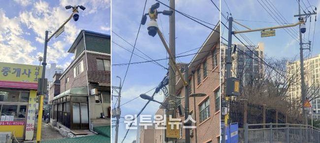 최근 서대문구가 학교 주변 안전 강화와 학생 보호를 위해 설치한 방범용 CCTV