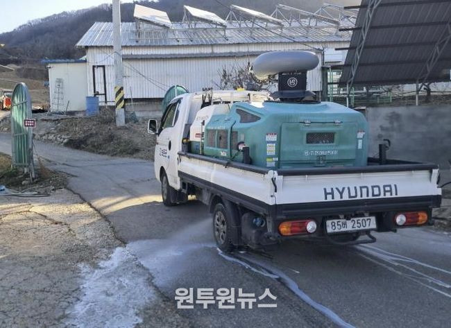 보은군, 인접 지역 고병원성 AI 확산 차단에 총력 대응