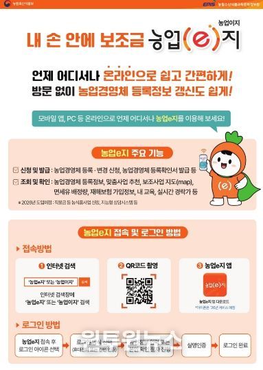 농업경영체 등록정보 갱신 홍보이미지