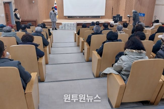 예천군, 노인일자리 및 사회활동지원사업 참여자 교육 실시