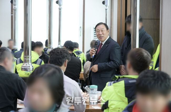 , 새해 맞아 환경관리원 노고 격려