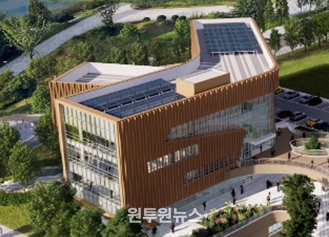 남명도서관 조감도-도서관