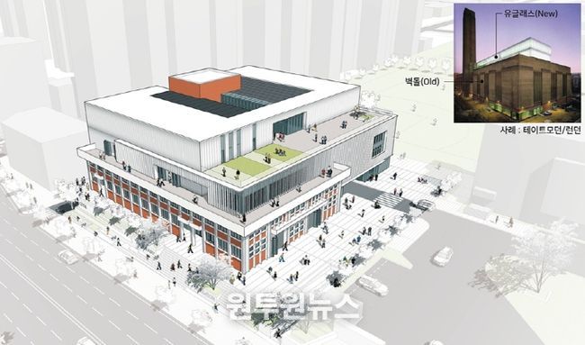 생활SOC 학교시설복합화 기공식, 대전 최초 지역-학교 상생공간 탄생-조감도