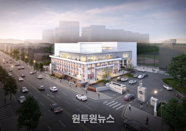 대전고 생활SOC 학교시설복합화 조감도