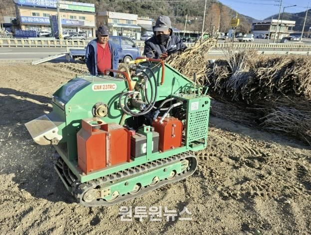 포천시, 영농 부산물 파쇄 지원으로 산불 예방·미세먼지 저감 나선다