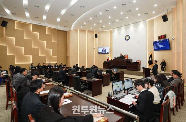 예산군의회, 제322회 임시회 개회