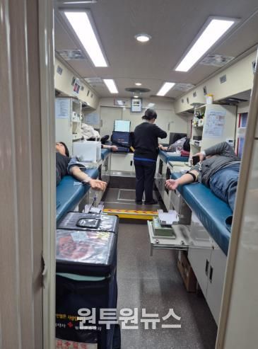 경산시, 따뜻한 생명나눔 사랑의 헌혈 동참