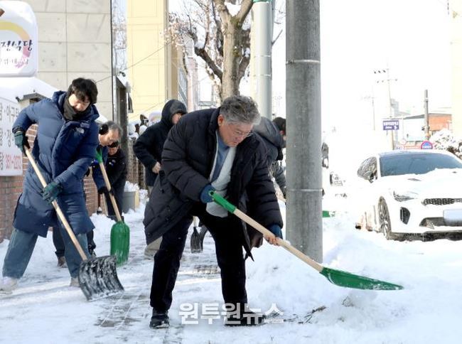 영광군, 군민의 안전이 먼저, 겨울철 대설·한파 대비 총력