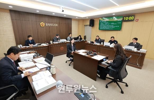 충청북도의회 정책복지위, 보건·복지 분야 종합적 점검