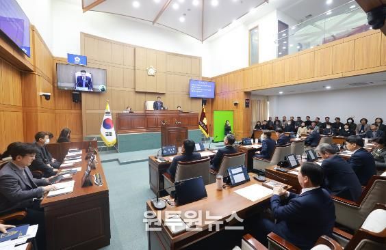 부안군의회, 제368회 임시회 폐회