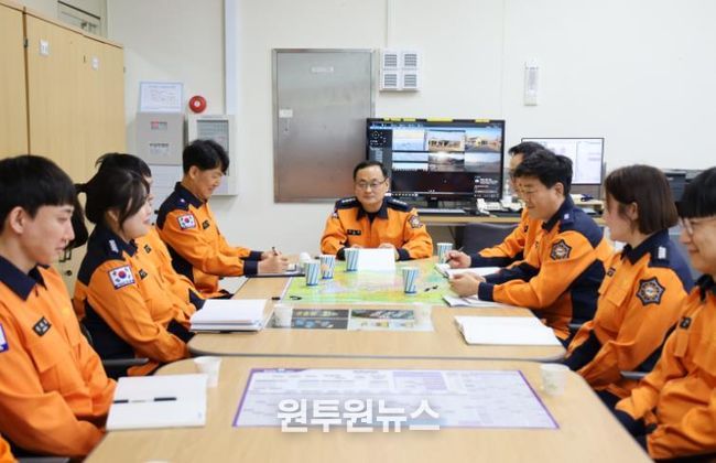 이도형 제19대 영동소방서장, 부서 방문 통해 현장 소통 나서