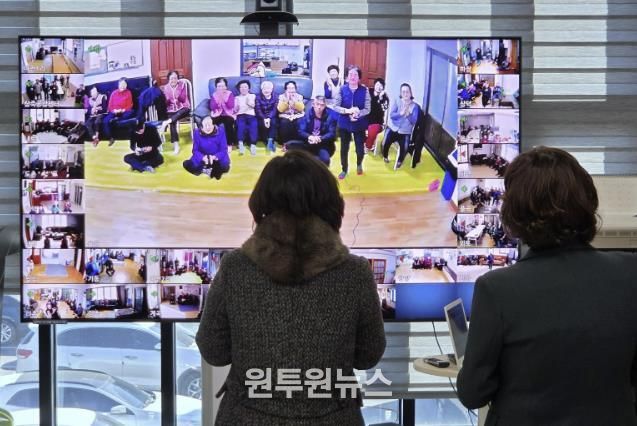 안성시, 비대면 원격시스템 활용, 한파 대비 상황 살펴